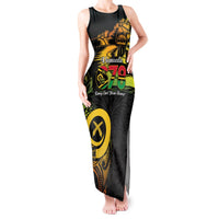 Personalised Vanuatu 678 Tank Maxi Dress Proud To Be A Ni-Van LT14 Women Black - Polynesian Pride