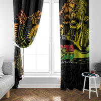 Personalised Vanuatu 678 Window Curtain Proud To Be A Ni-Van LT14 - Polynesian Pride