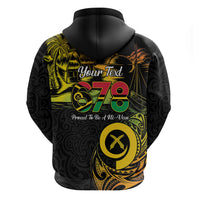 Personalised Vanuatu 678 Zip Hoodie Proud To Be A Ni-Van