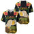 Vanuatu Triton's Trumpet Baseball Jersey Tropical Flowers Vanuatuan Map