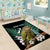 Personalised New Zealand Kakapo Area Rug Aotearoa Fern With Manuka