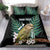 Personalised New Zealand Kakapo Bedding Set Aotearoa Fern With Manuka