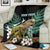 Personalised New Zealand Kakapo Blanket Aotearoa Fern With Manuka