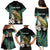 Personalised New Zealand Kakapo Family Matching Puletasi and Hawaiian Shirt Aotearoa Fern With Manuka