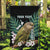 Personalised New Zealand Kakapo Garden Flag Aotearoa Fern With Manuka