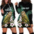 Personalised New Zealand Kakapo Hoodie Dress Aotearoa Fern With Manuka