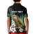 Personalised New Zealand Kakapo Kid Polo Shirt Aotearoa Fern With Manuka