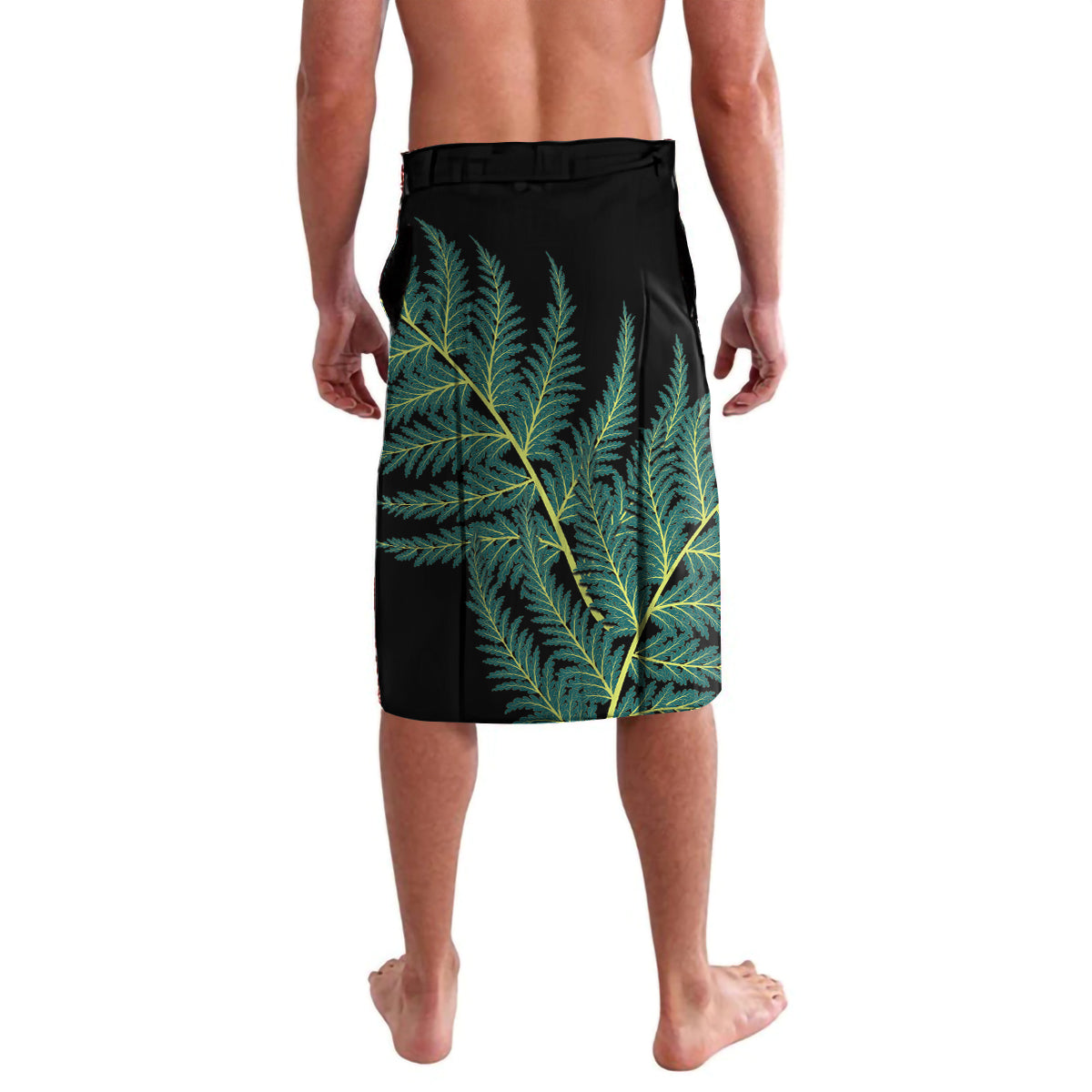 Personalised New Zealand Kakapo Lavalava Aotearoa Fern With Manuka LT14 - Polynesian Pride