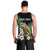 Personalised New Zealand Kakapo Men Tank Top Aotearoa Fern With Manuka