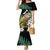 Personalised New Zealand Kakapo Mermaid Dress Aotearoa Fern With Manuka