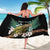 Personalised New Zealand Kakapo Sarong Aotearoa Fern With Manuka