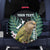 Personalised New Zealand Kakapo Spare Tire Cover Aotearoa Fern With Manuka