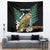 Personalised New Zealand Kakapo Tapestry Aotearoa Fern With Manuka