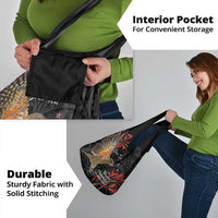 Personalised New Zealand Kea Grocery Bag Nestor Notabilis With Harakeke Maori Pattern LT14 - Polynesian Pride