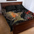 Personalised New Zealand Kea Quilt Bed Set Nestor Notabilis With Harakeke Maori Pattern