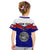 Personalised American Samoa Football Kid T Shirt Polynesian Sporty Style LT14 - Polynesian Pride