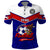 Custom American Samoa Football Polo Shirt Polynesian Sporty Style LT14 Blue - Polynesian Pride