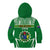 Cook Islands Football Kid Hoodie Go Kuki Airani Polynesian Sporty Style LT14 - Polynesian Pride