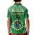 Personalised Cook Islands Football Kid Polo Shirt Go Kuki Airani Polynesian Sporty Style LT14 - Polynesian Pride