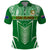 Custom Cook Islands Football Polo Shirt Go Kuki Airani Polynesian Sporty Style LT14 Green - Polynesian Pride