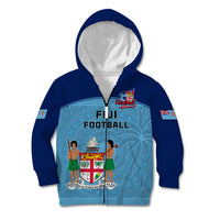 Fiji Football Kid Hoodie Fijian Tapa Pattern Sporty Style LT14 - Polynesian Pride