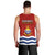 Kiribati Football Men Tank Top Polynesian Pattern Mix Kiribatian Flag LT14 - Polynesian Pride