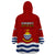 Kiribati Football Wearable Blanket Hoodie Polynesian Pattern Mix Kiribatian Flag LT14 - Polynesian Pride