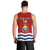 Personalised Kiribati Football Men Tank Top Polynesian Pattern Mix Kiribatian Flag LT14 - Polynesian Pride