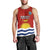 Personalised Kiribati Football Men Tank Top Polynesian Pattern Mix Kiribatian Flag LT14 - Polynesian Pride