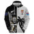 Custom Fiji And New Zealand Rugby Hoodie Aotearoa Silver Fern Mix Fijian Tapa Pattern