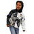 Custom Fiji And New Zealand Rugby Kid Hoodie Aotearoa Silver Fern Mix Fijian Tapa Pattern