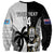 Custom Fiji And New Zealand Rugby Sweatshirt Aotearoa Silver Fern Mix Fijian Tapa Pattern