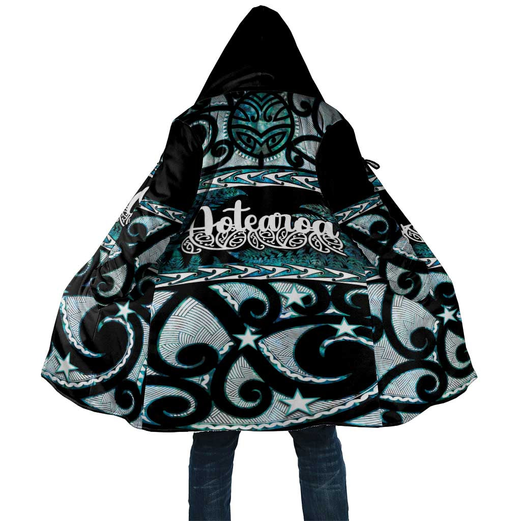 Kia Ora New Zealand Cloak Aotearoa Proud Maori Paua Shell Silver Fern - Polynesian Pride