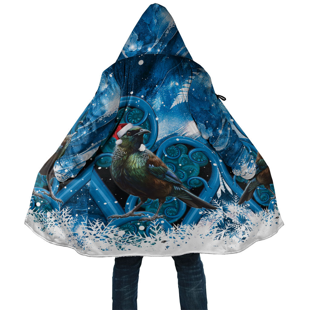Tui Bird New Zealand Christmas In July Cloak NZ Aroha Koru Fern Marble Vibes