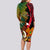 Vanuatu and Papua New Guinea Long Sleeve Bodycon Dress Vanuatuan With PNG Polynesian Pattern LT14 - Polynesian Pride