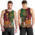 Vanuatu and Papua New Guinea Men Tank Top Vanuatuan With PNG Polynesian Pattern LT14 - Polynesian Pride