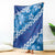 Vintage Blue Polynesia Blanket Plumeria With Hibiscus Tropical Vibes