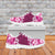 Vintage Pink Polynesia Sneakers Plumeria With Hibiscus Tropical Vibes