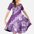 Vintage Purple Polynesia Family Matching Mermaid Dress and Hawaiian Shirt Plumeria With Hibiscus Tropical Vibes