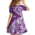 Vintage Purple Polynesia Family Matching Mermaid Dress and Hawaiian Shirt Plumeria With Hibiscus Tropical Vibes