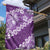 Vintage Purple Polynesia Garden Flag Plumeria With Hibiscus Tropical Vibes