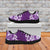 Vintage Purple Polynesia Sneakers Plumeria With Hibiscus Tropical Vibes