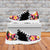 Black Polynesia Sneakers Plumeria With Hibiscus Pattern Tropical Vibes