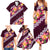 Pink Polynesia Family Matching Summer Maxi Dress and Hawaiian Shirt Plumeria With Hibiscus Pattern Tropical Vibes