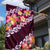 Pink Polynesia Garden Flag Plumeria With Hibiscus Pattern Tropical Vibes