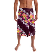 Pink Polynesia Lavalava Plumeria With Hibiscus Pattern Tropical Vibes LT14 Pink - Polynesian Pride