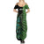 Personalised New Zealand Darts Family Matching Summer Maxi Dress and Hawaiian Shirt Aotearoa Maori Fern Mix Manaia Tattoo