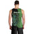 Personalised New Zealand Darts Men Tank Top Aotearoa Maori Fern Mix Manaia Tattoo