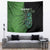 Personalised New Zealand Darts Tapestry Aotearoa Maori Fern Mix Manaia Tattoo