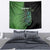 Personalised New Zealand Darts Tapestry Aotearoa Maori Fern Mix Manaia Tattoo